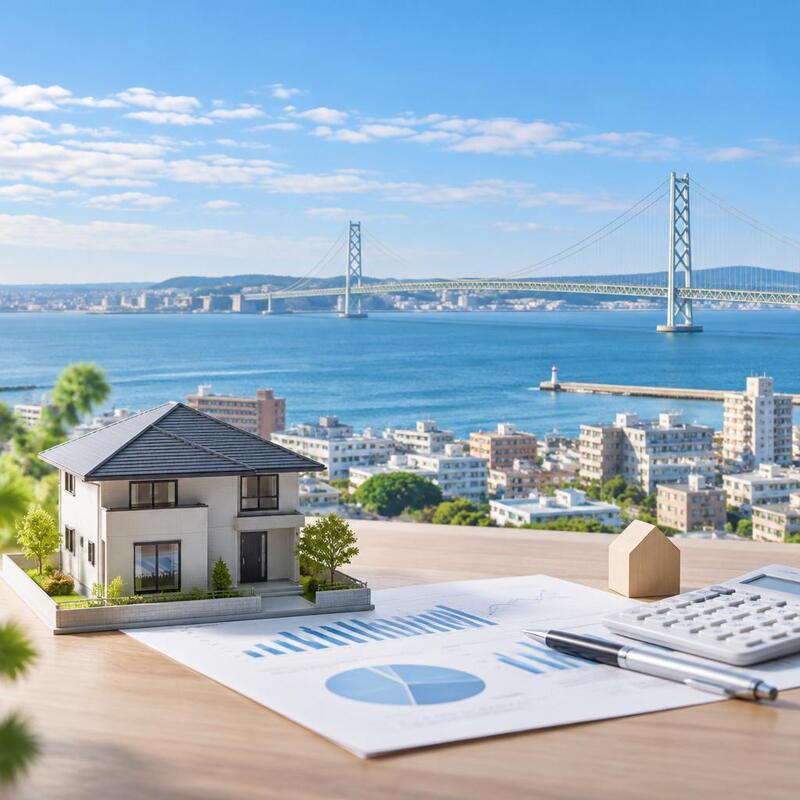 その家、今売るといくら？  明石市の不動産売却価格を無料査定！  相続した実家・空き家・住み替えもお任せください。 地域密着の株式会社my homeが、売却をサポートします。