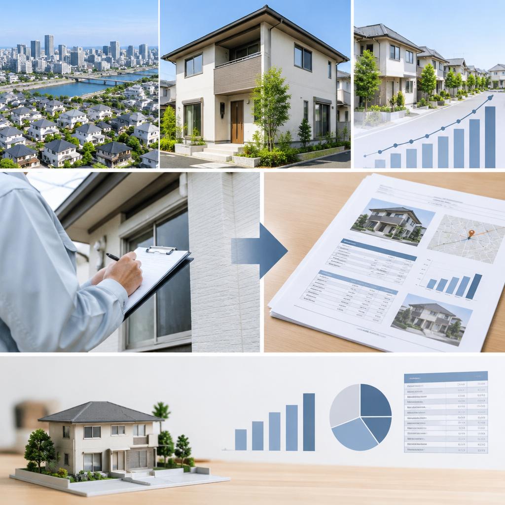 不動産の査定価格は何で決まる？明石市の物件を丁寧に確認